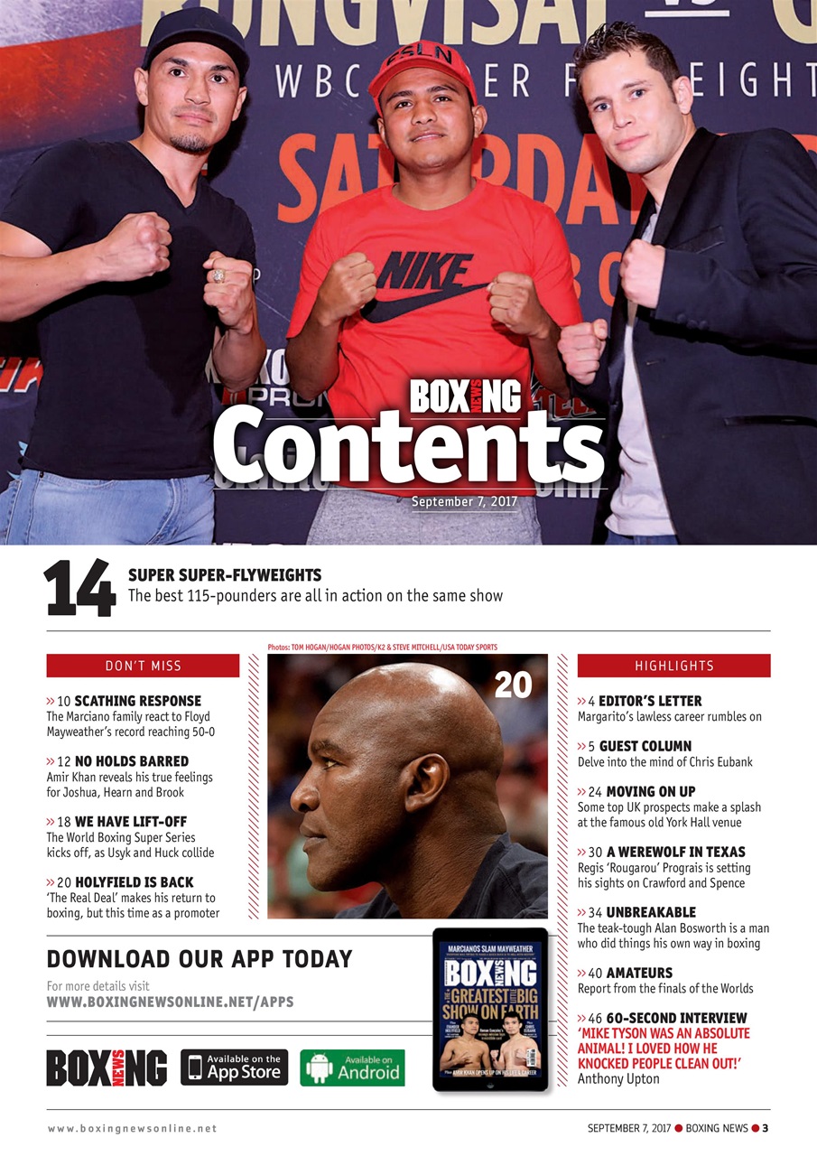 Boxing News Preview Pages