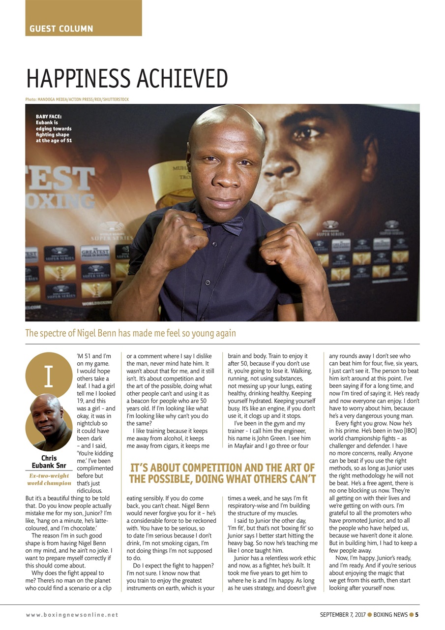 Boxing News Preview Pages