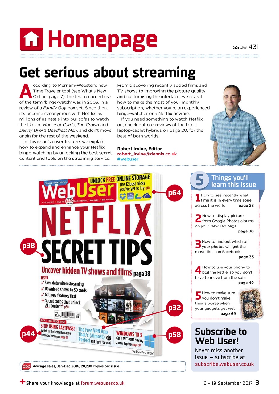 Webuser Preview Pages