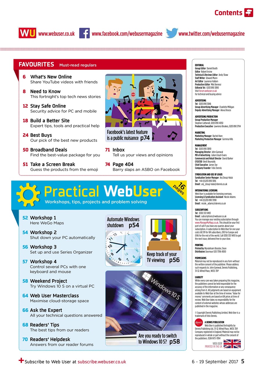 Webuser Preview Pages