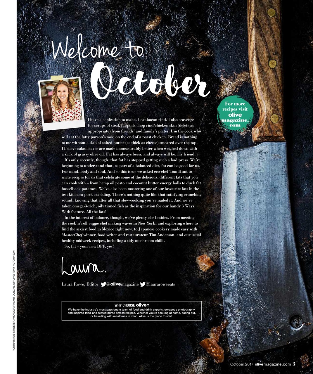 Olive Magazine Preview Pages