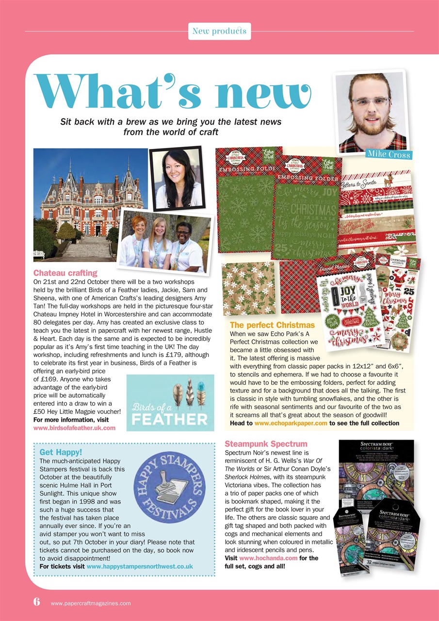 Simply Cards & Papercraft Preview Pages