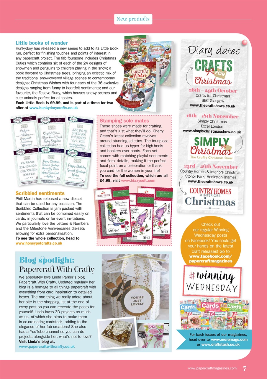 Simply Cards & Papercraft Preview Pages