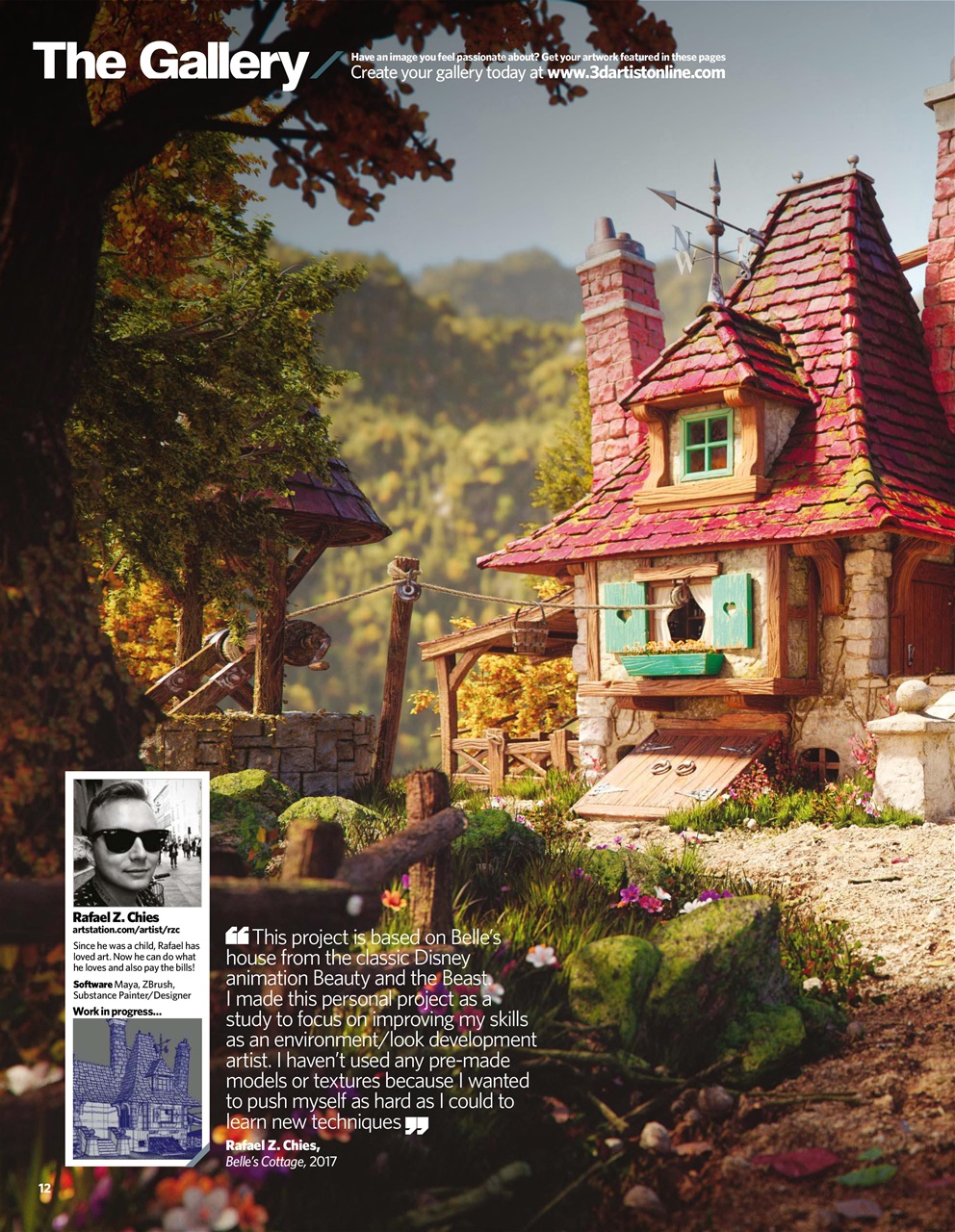 3D Artist Preview Pages