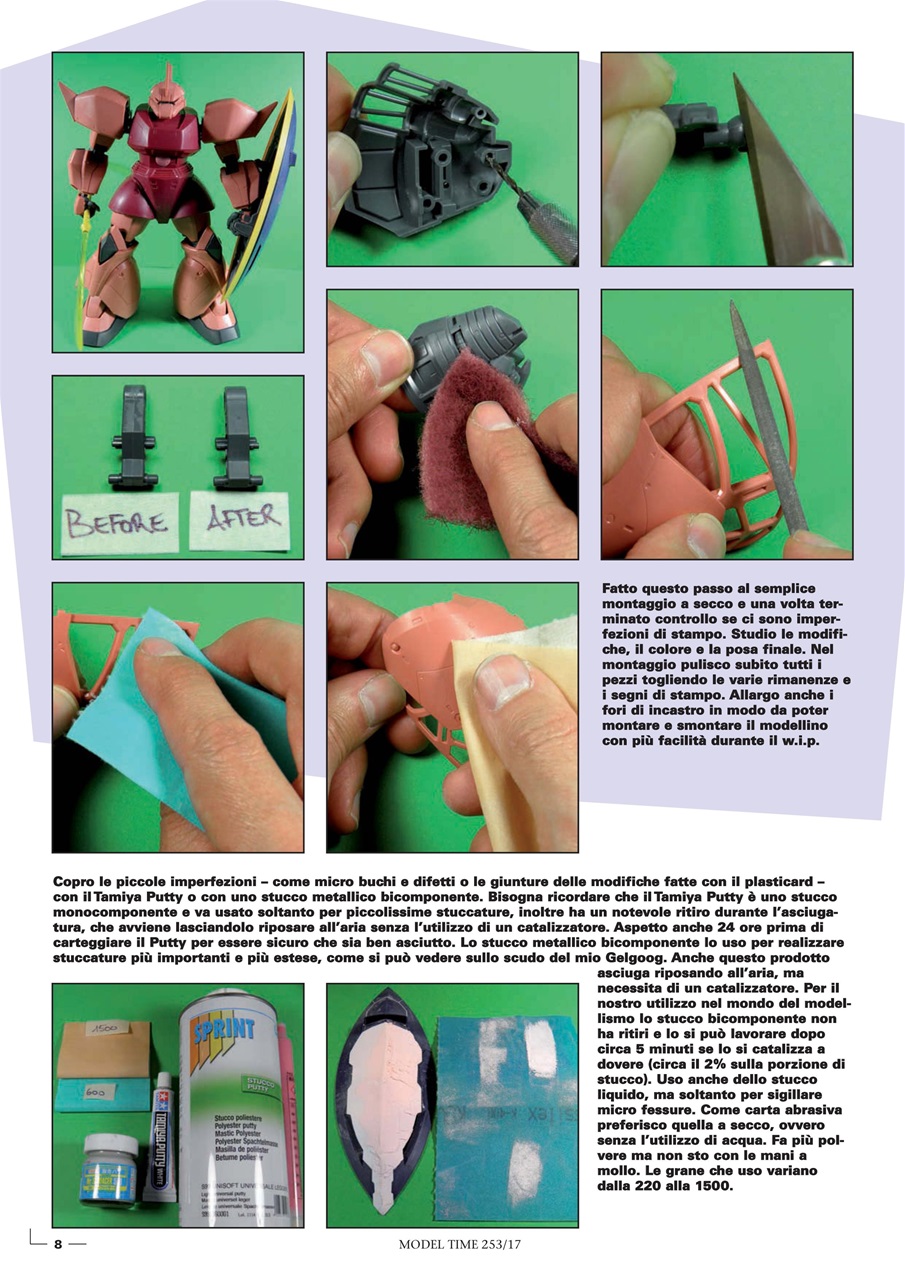 Model Time Preview Pages