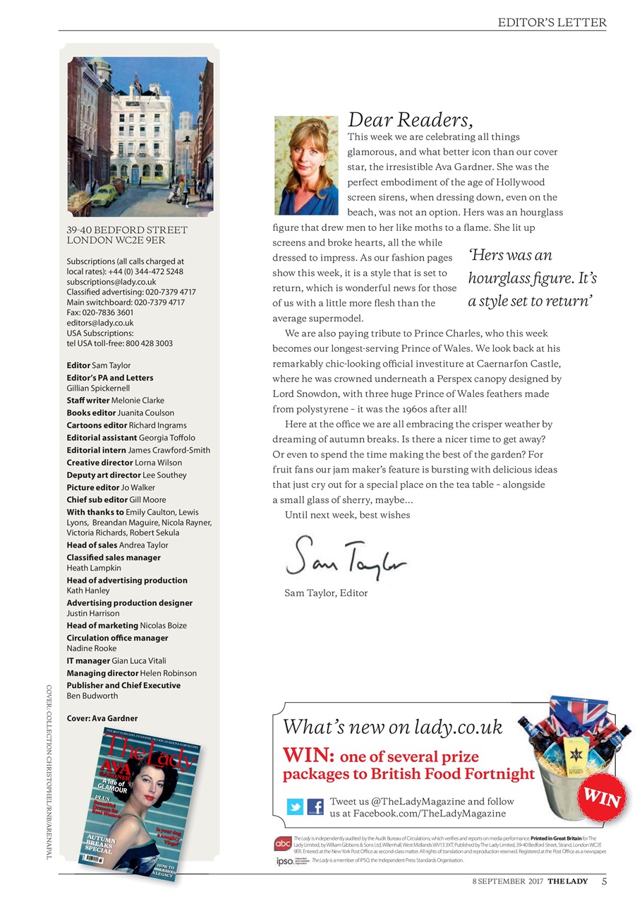 The Lady Preview Pages