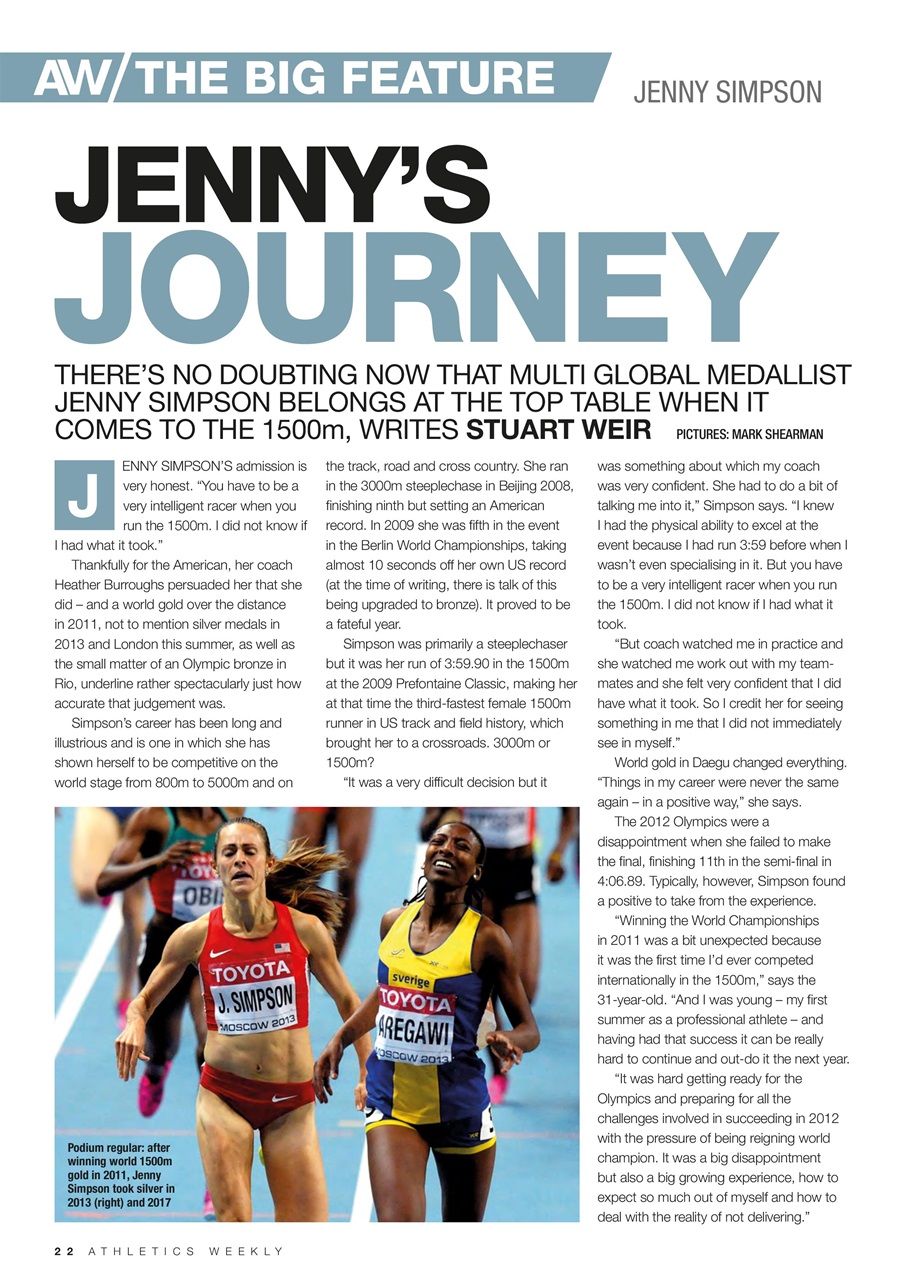 AW – Athletics Weekly Magazine Preview Pages