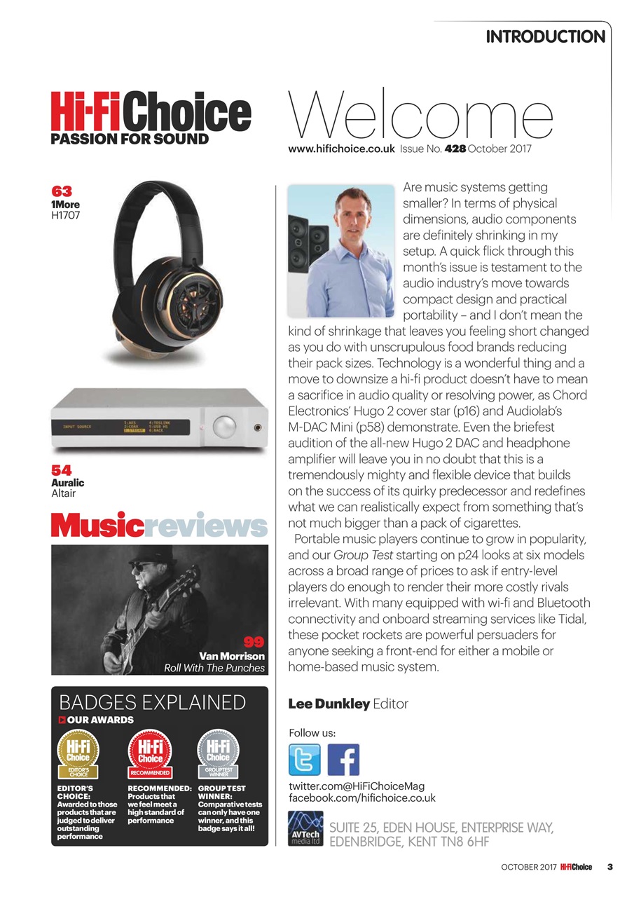 Hi-Fi Choice Preview Pages