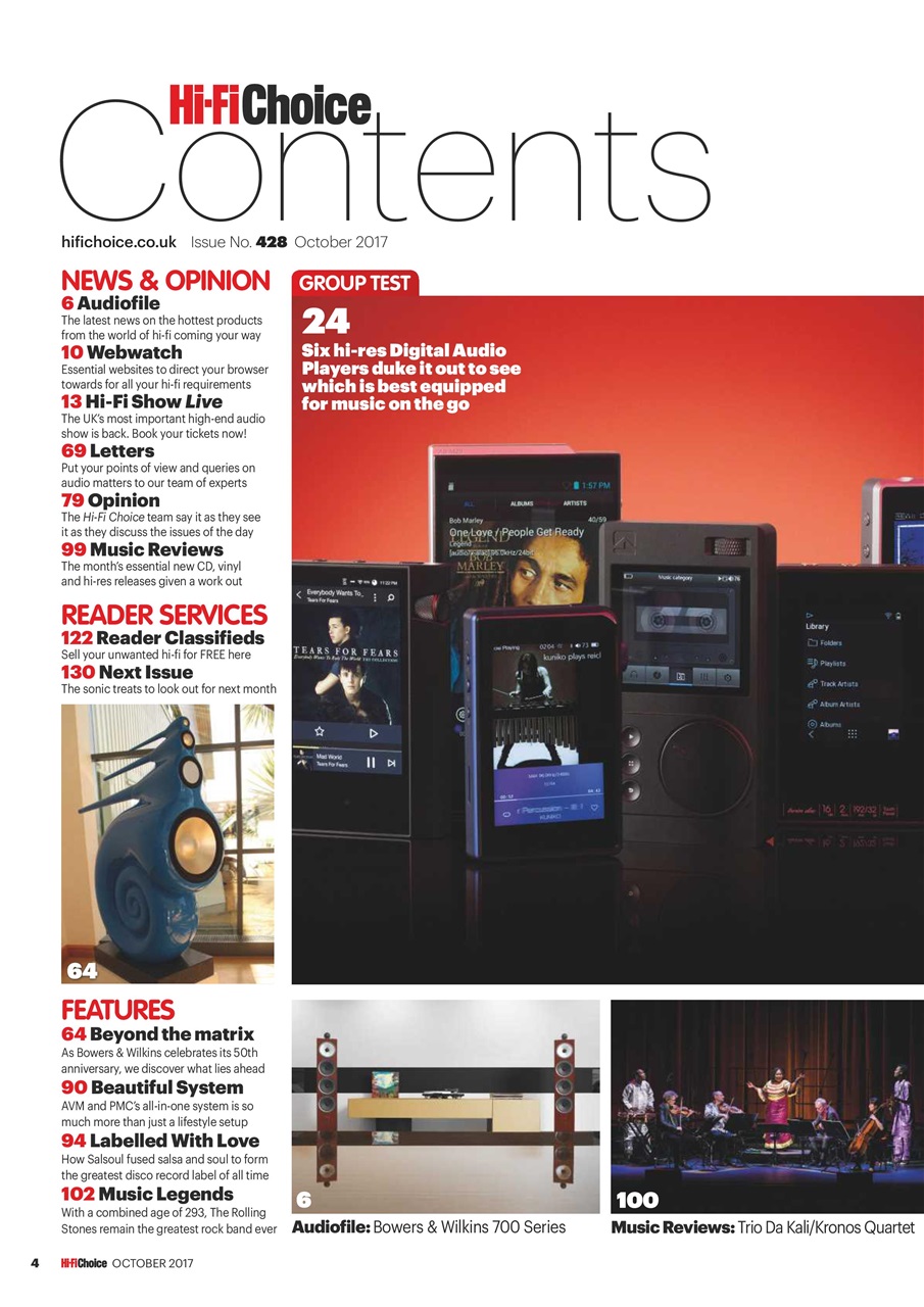 Hi-Fi Choice Preview Pages