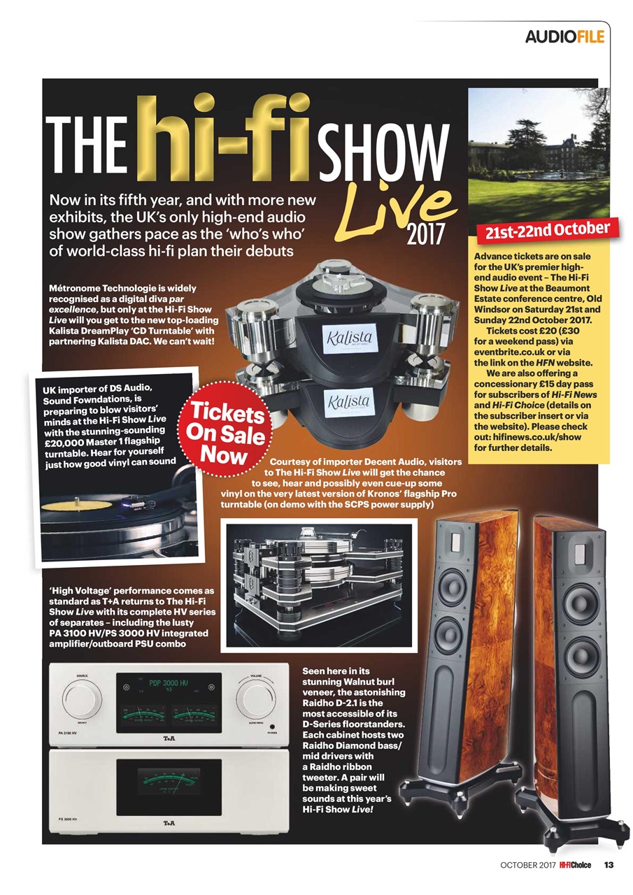 Hi-Fi Choice Preview Pages