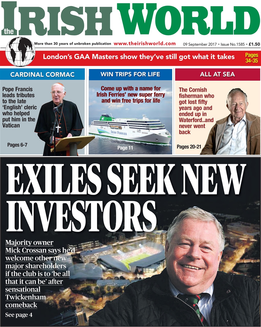 Irish World Preview Pages