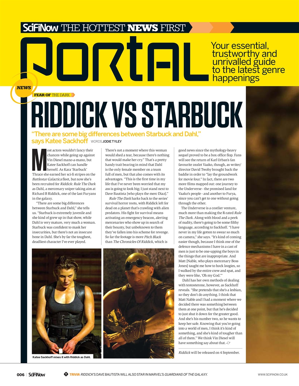 SciFiNow Preview Pages