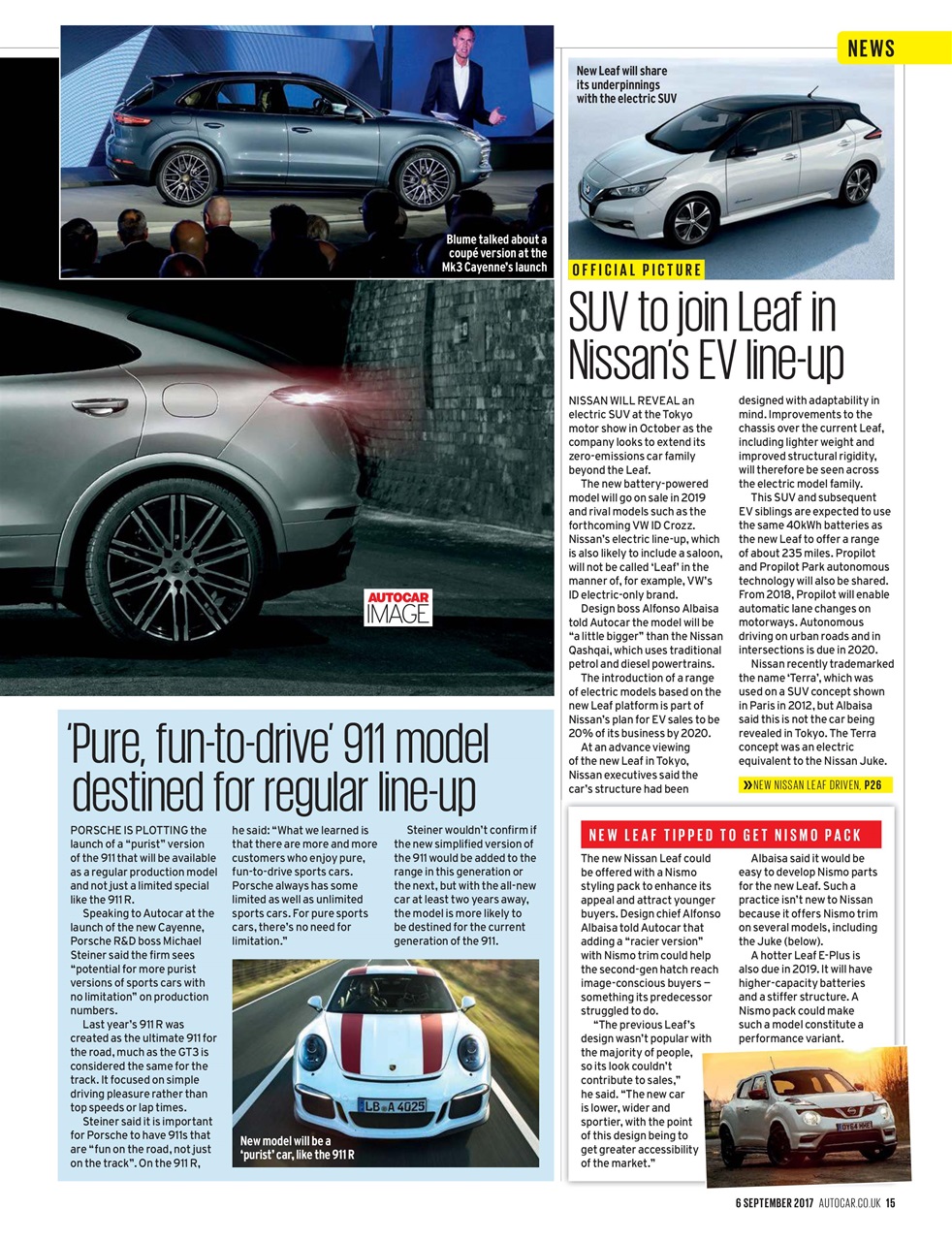 Autocar Preview Pages