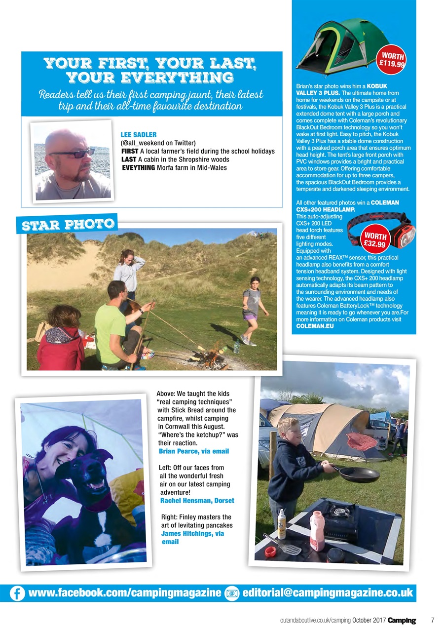 Camping Preview Pages