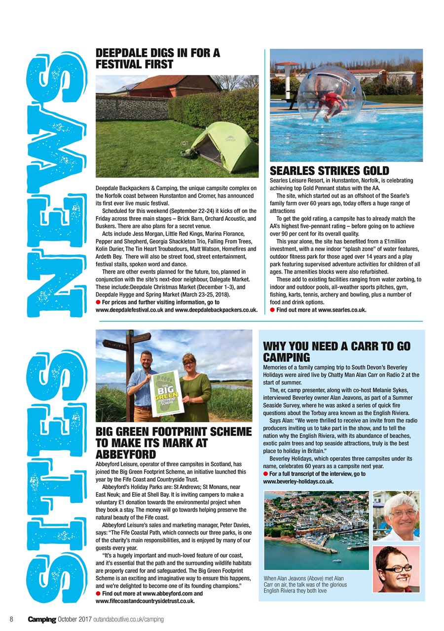 Camping Preview Pages