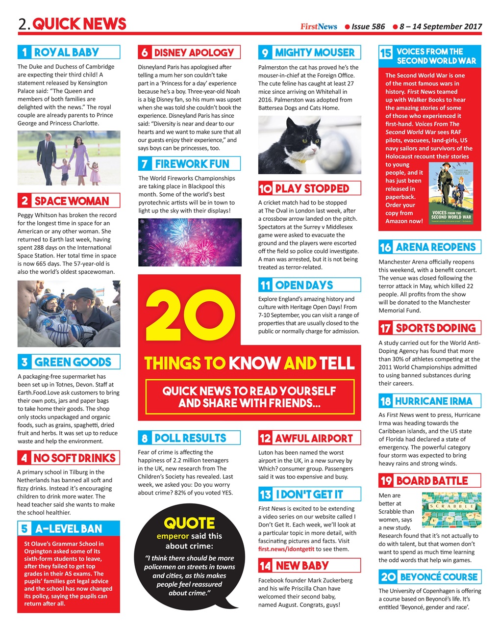 First News Preview Pages