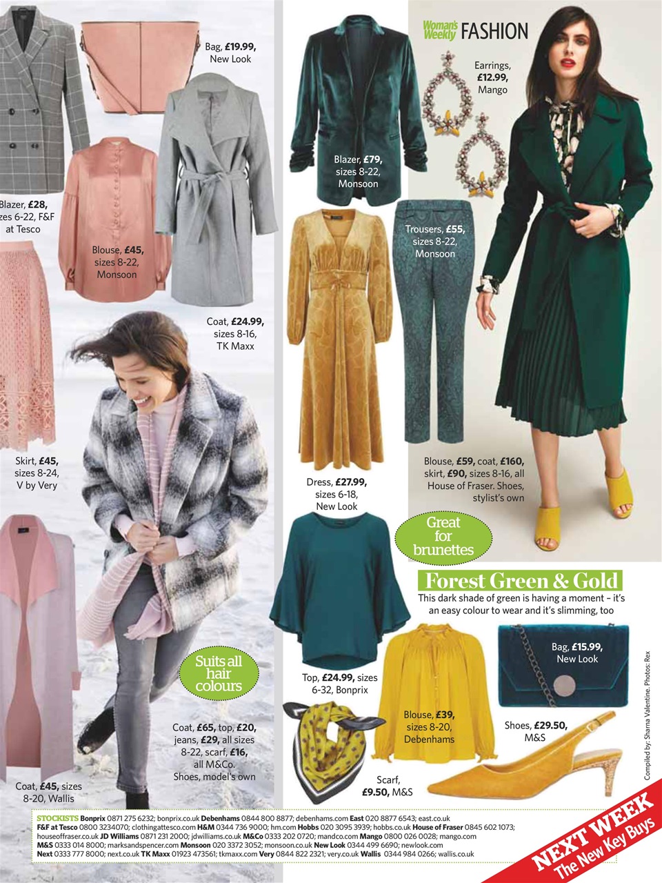 Woman's Weekly Preview Pages