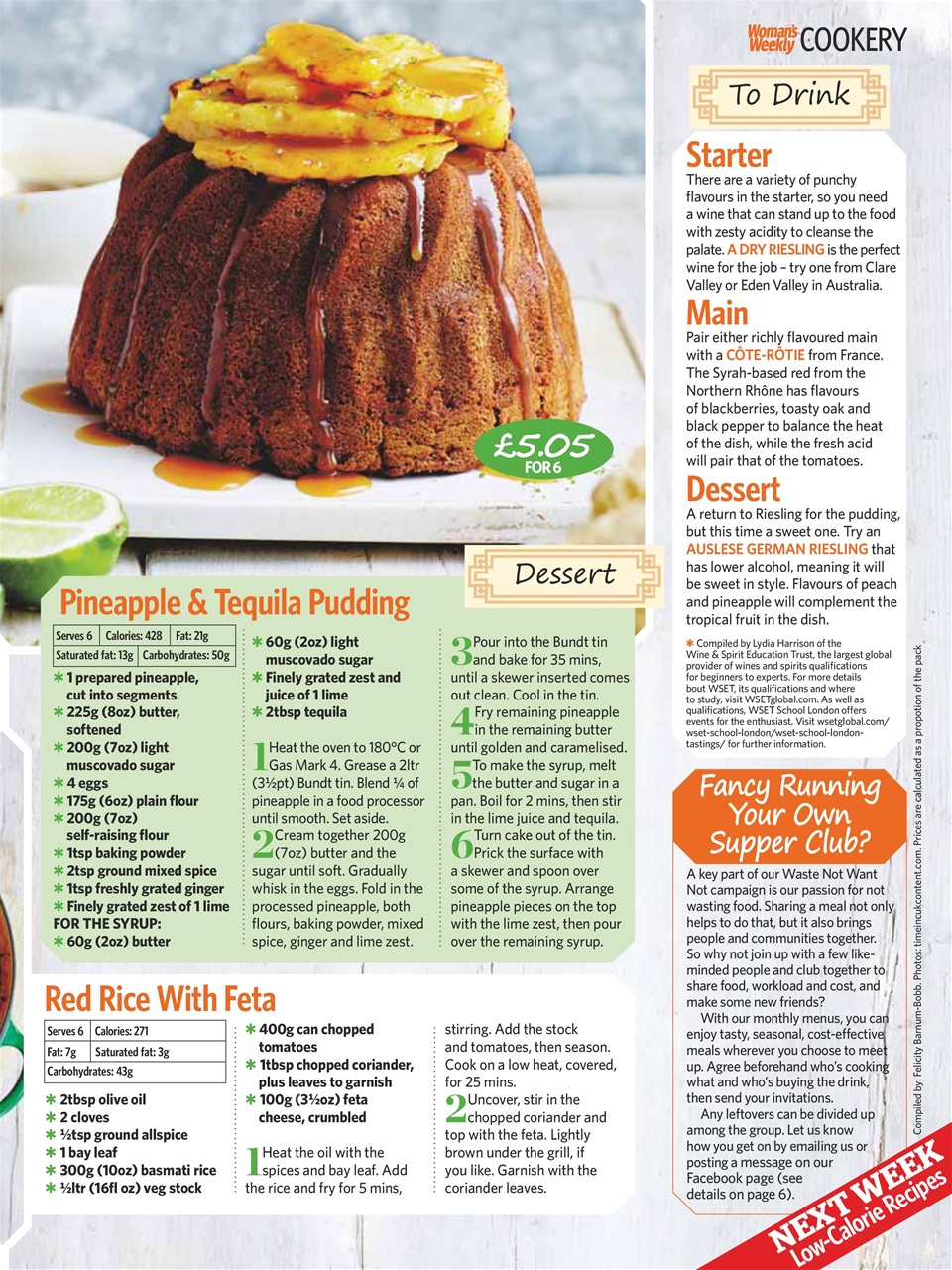 Woman's Weekly Preview Pages