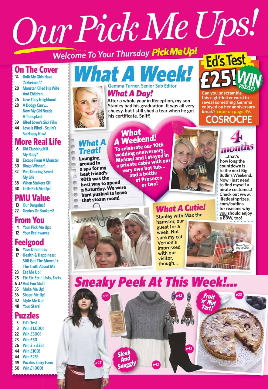 Pick Me Up Preview Pages