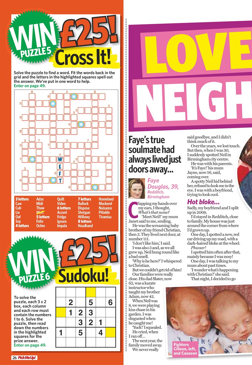 Pick Me Up Preview Pages