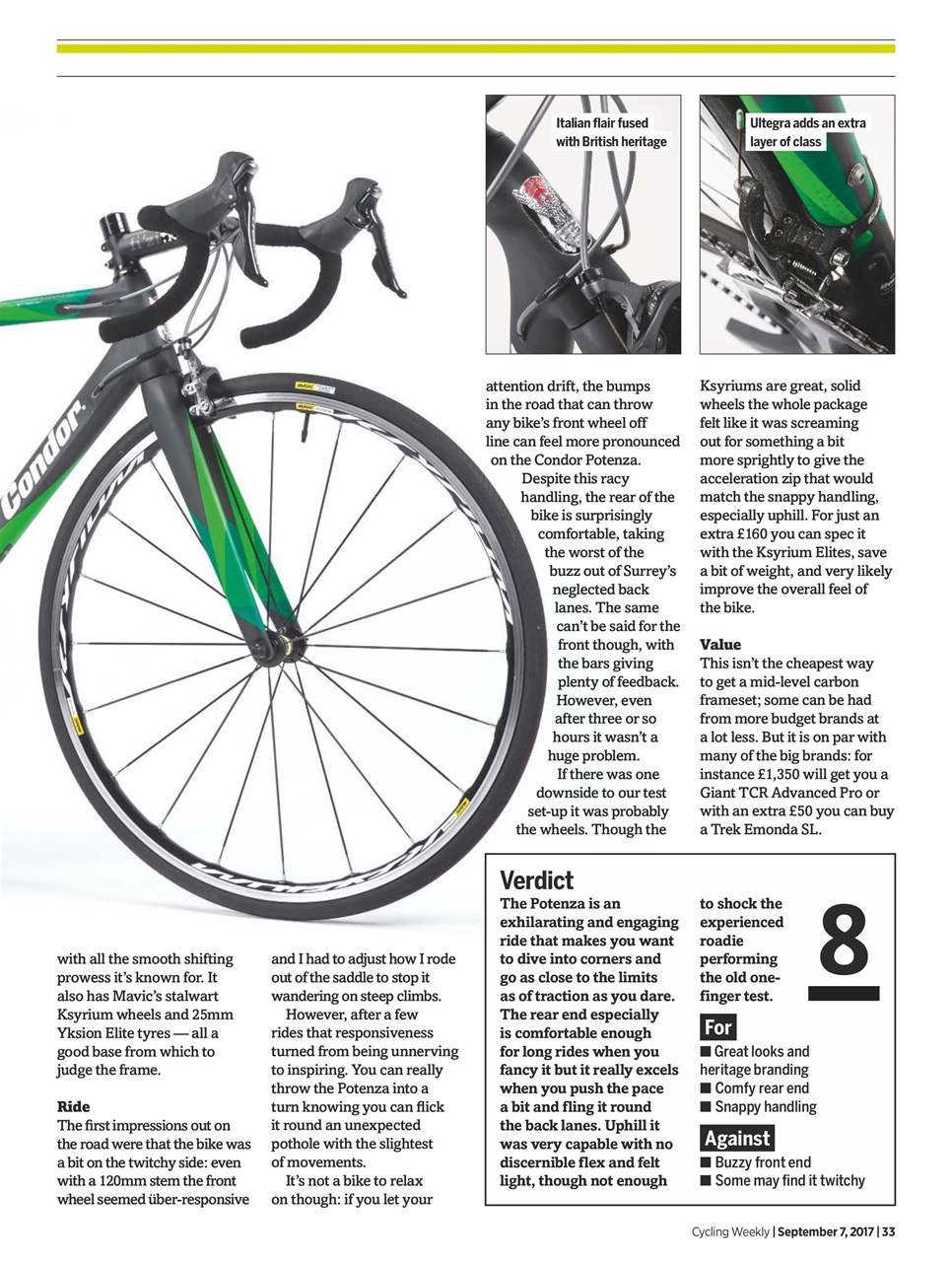 Cycling Weekly Preview Pages