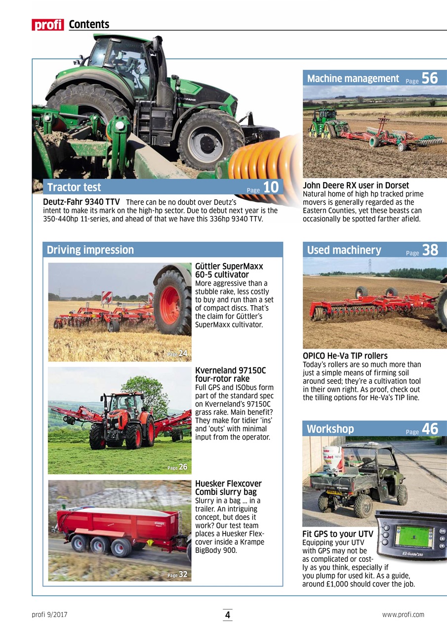 Profi International Preview Pages