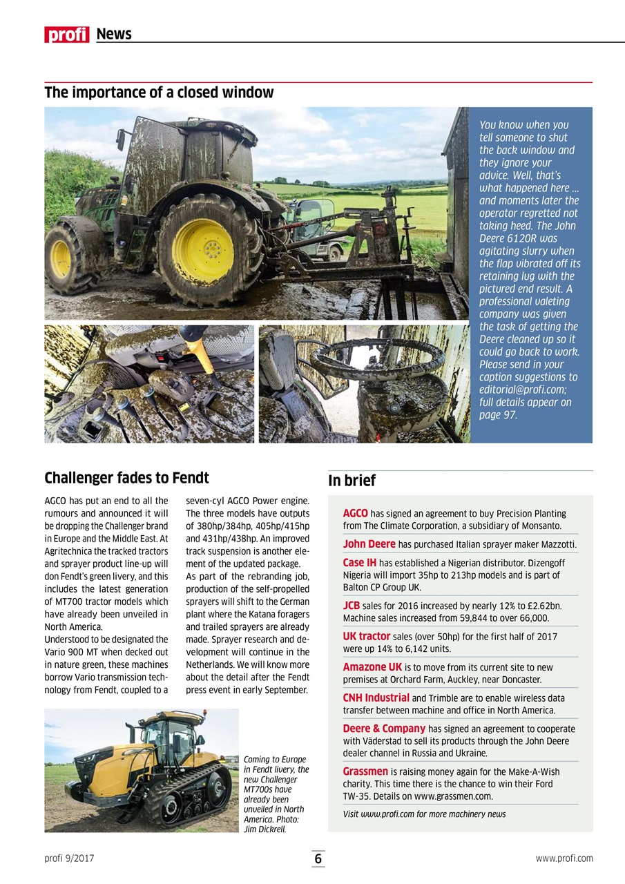 Profi International Preview Pages
