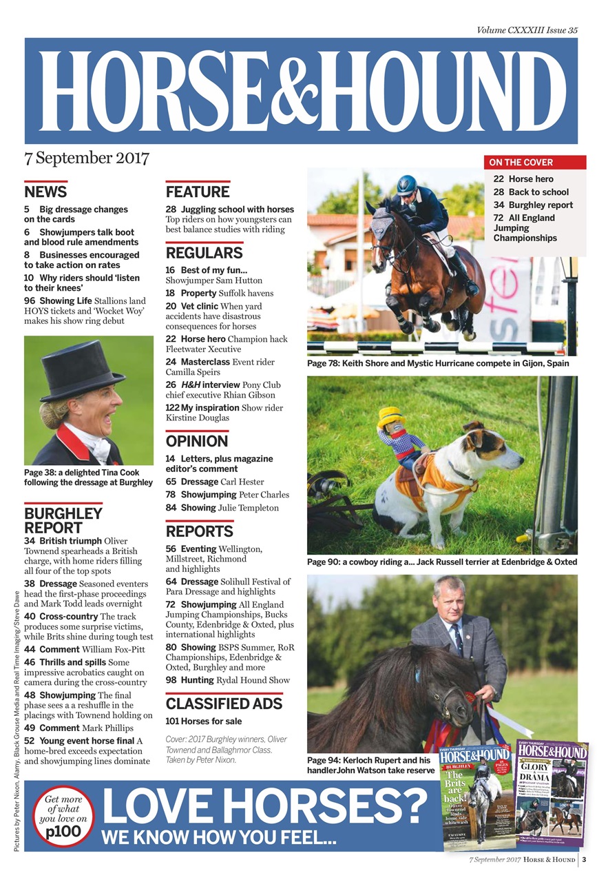 Horse & Hound Preview Pages