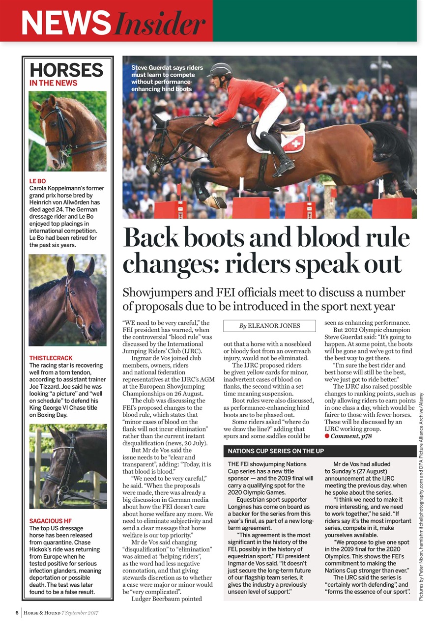 Horse & Hound Preview Pages