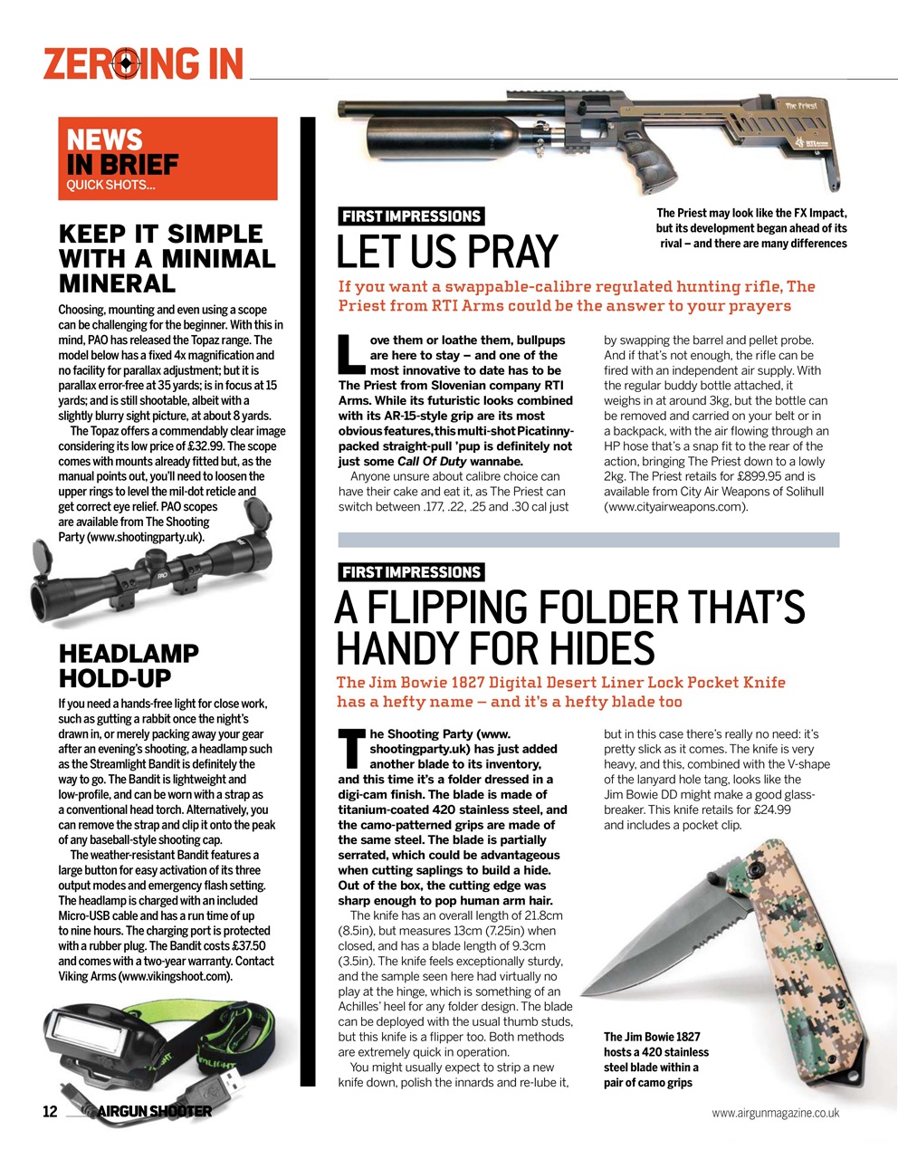 Airgun Shooter Preview Pages