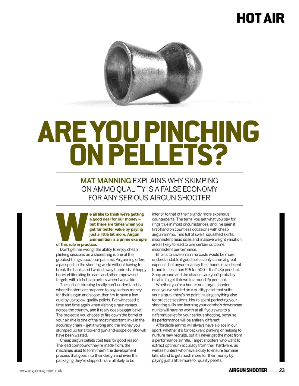 Airgun Shooter Preview Pages