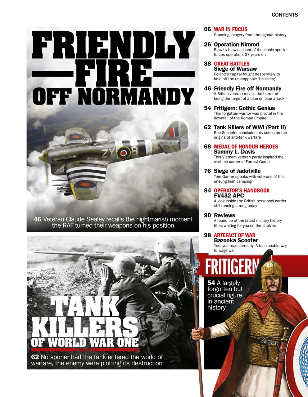 History of War Preview Pages