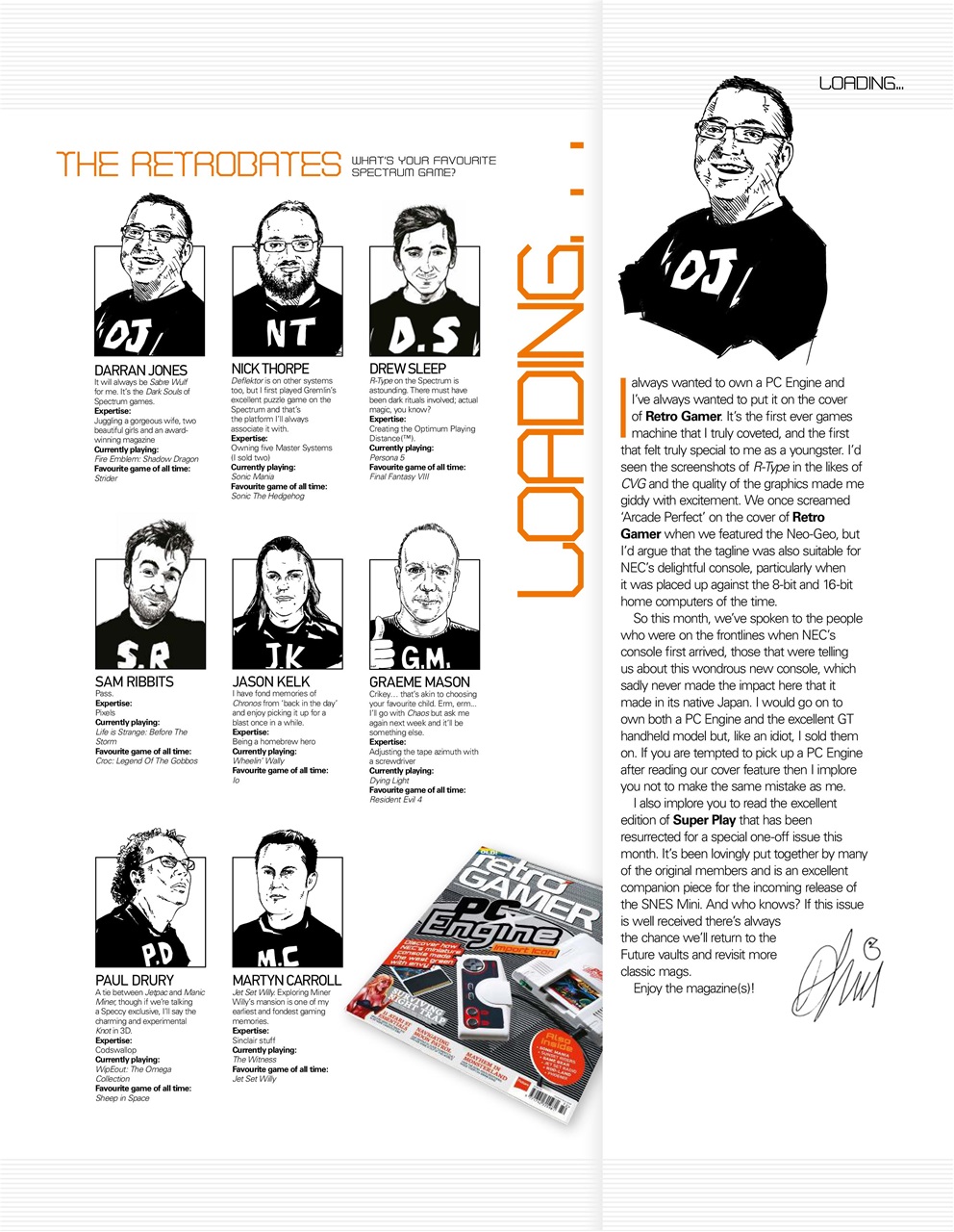 Retro Gamer Preview Pages