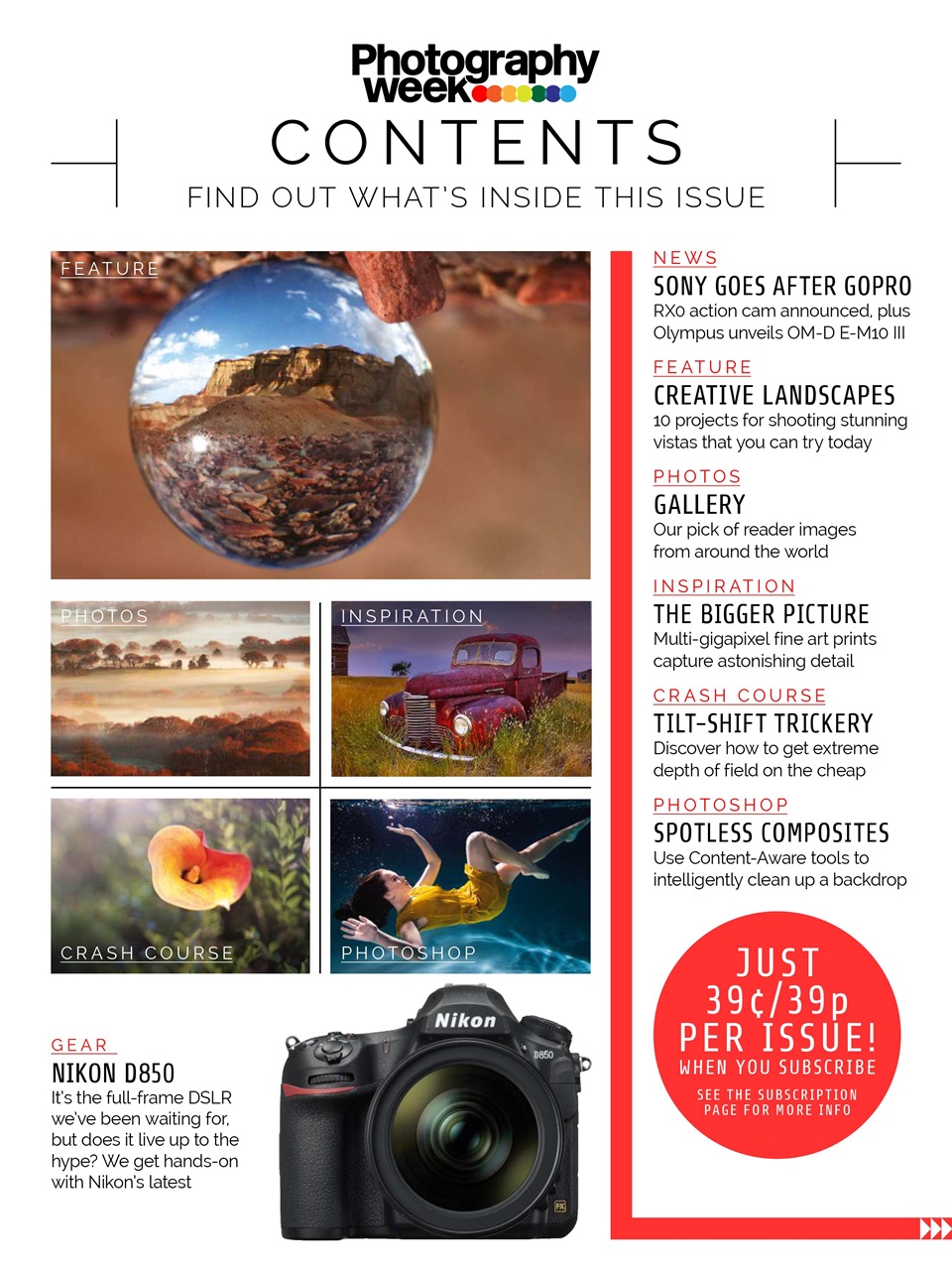 Photography Week Preview Pages