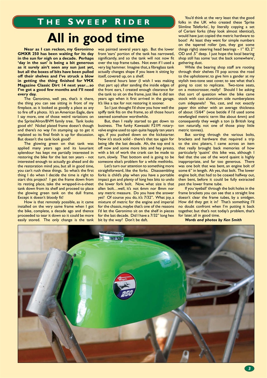 VMX Magazine Preview Pages