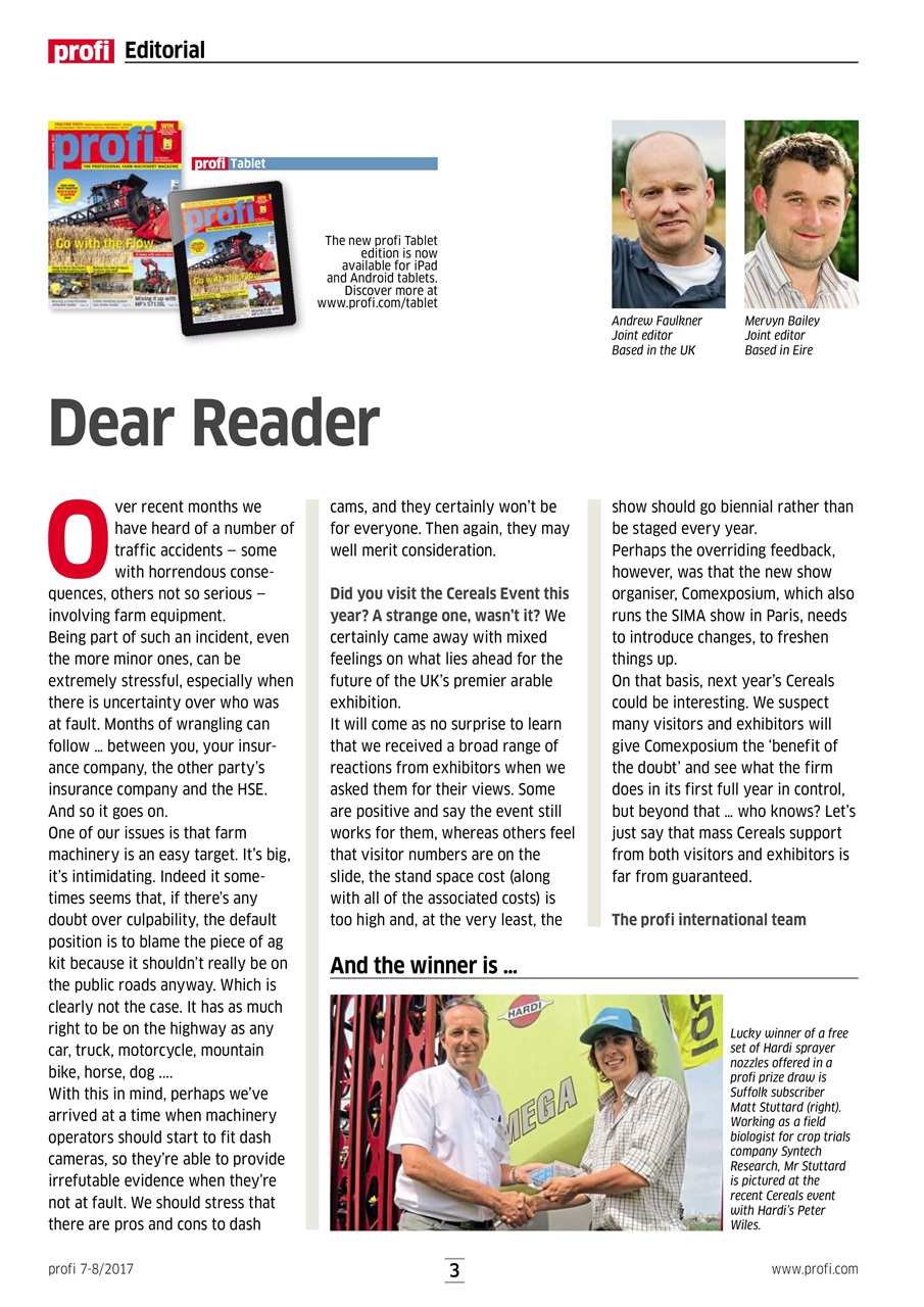 Profi International Preview Pages