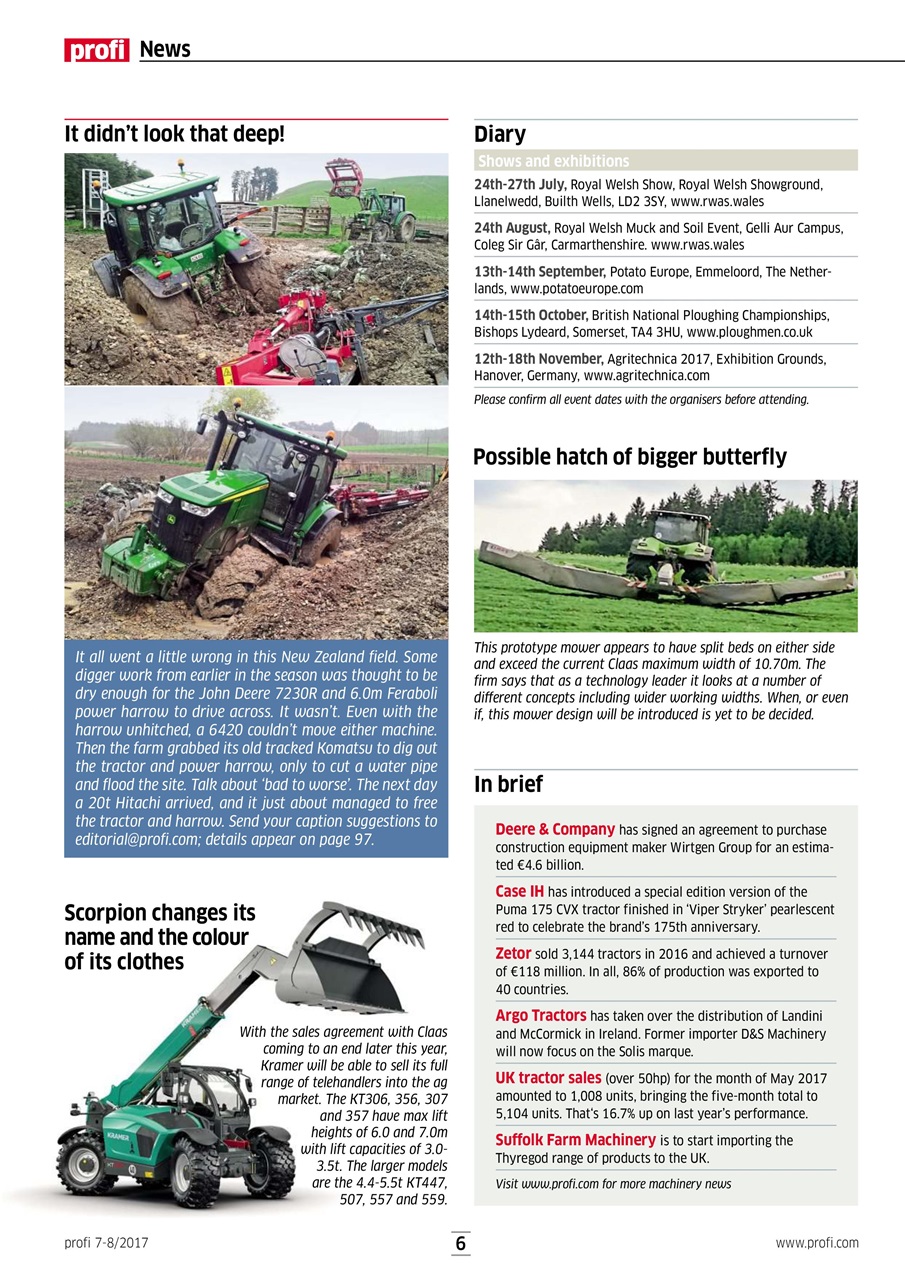 Profi International Preview Pages