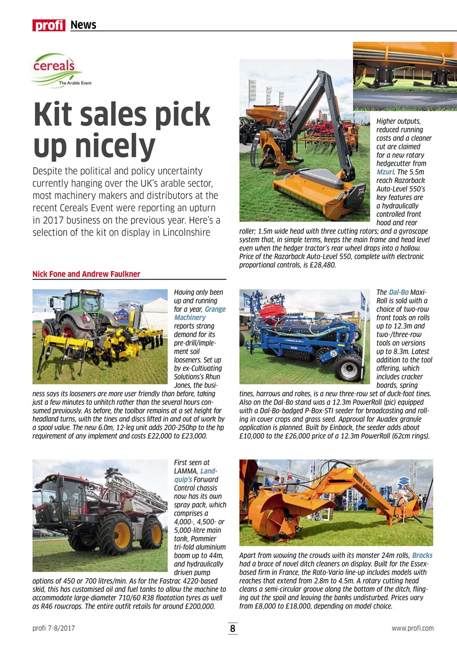 Profi International Preview Pages