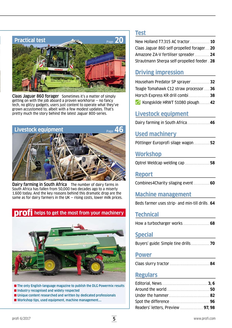 Profi International Preview Pages