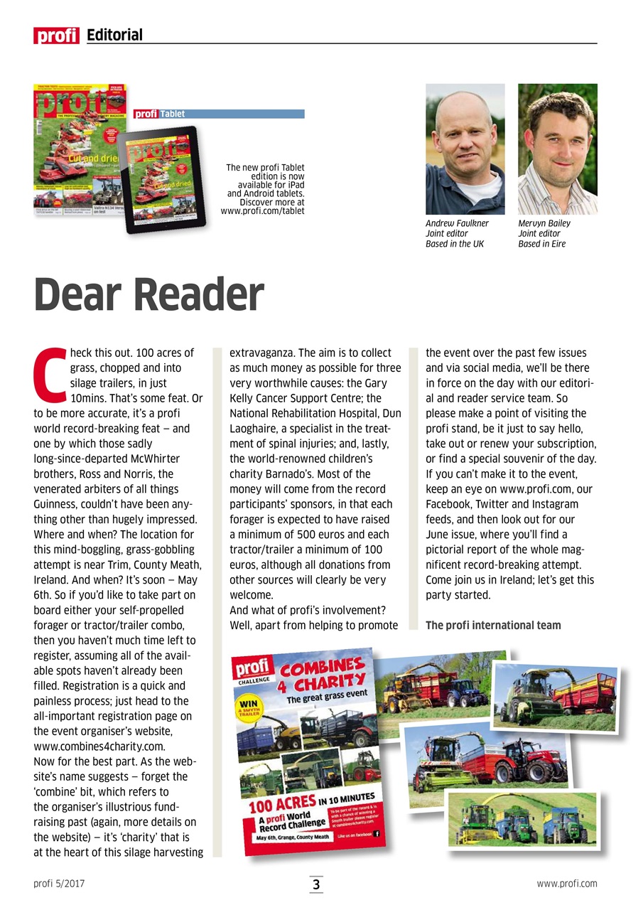 Profi International Preview Pages