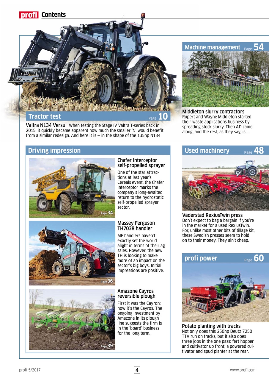 Profi International Preview Pages