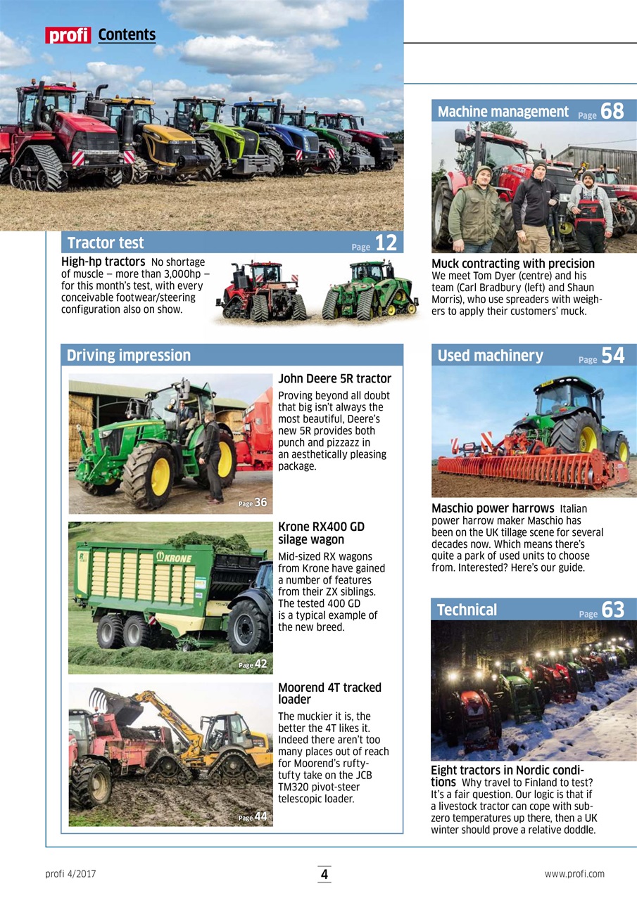 Profi International Preview Pages