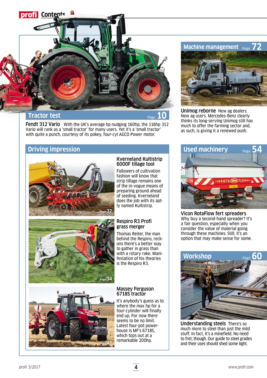 Profi International Preview Pages