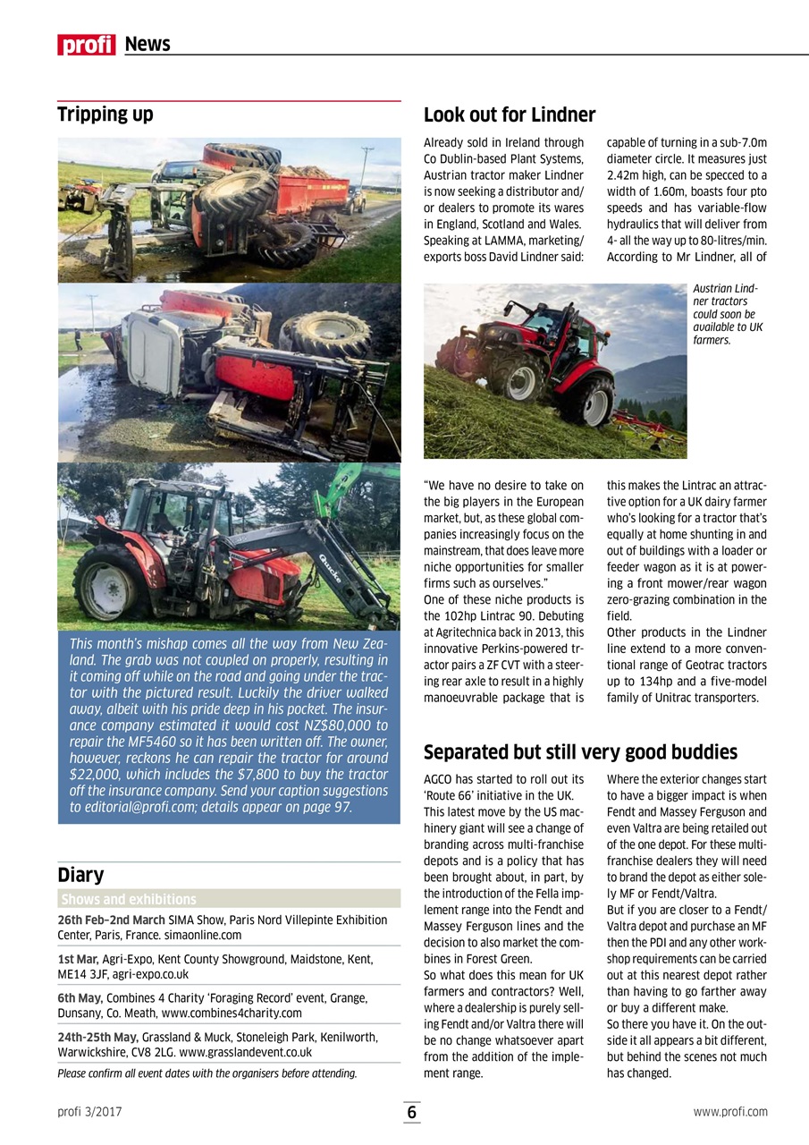 Profi International Preview Pages