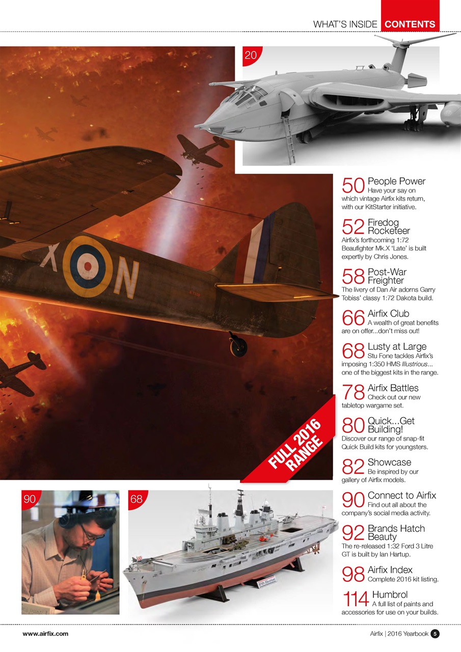 Airfix Model World Preview Pages