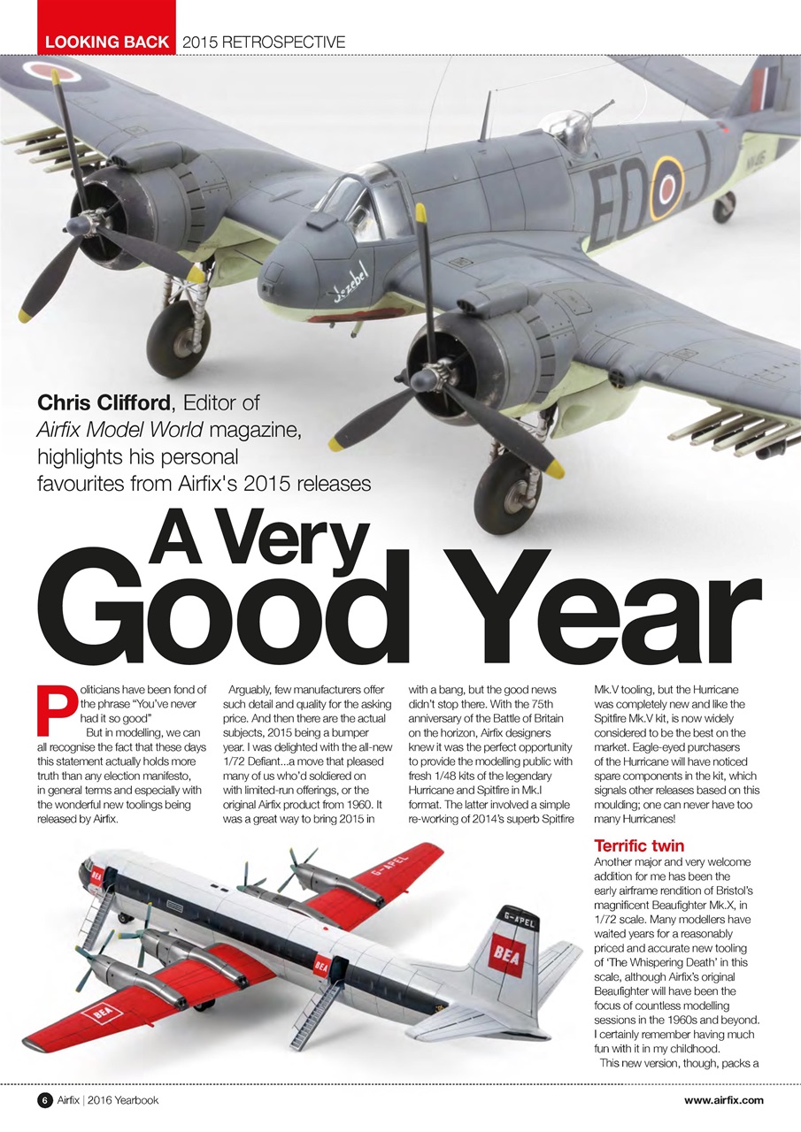 Airfix Model World Preview Pages