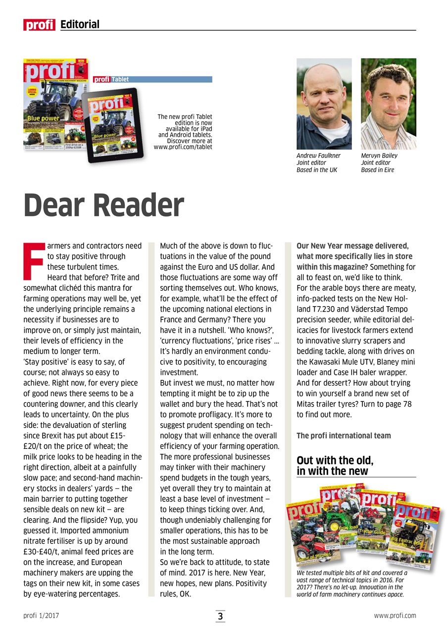 Profi International Preview Pages
