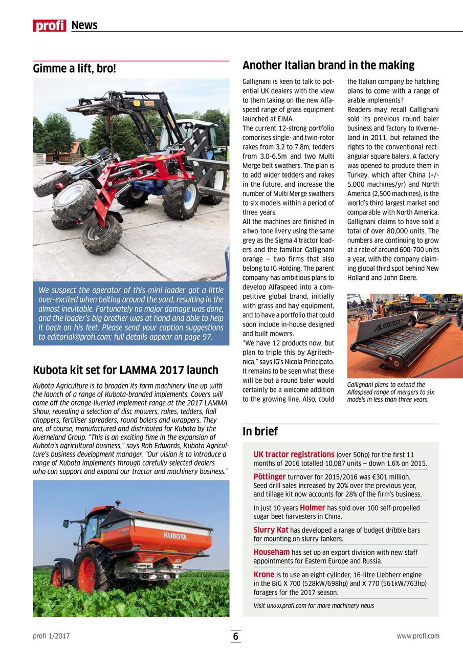 Profi International Preview Pages