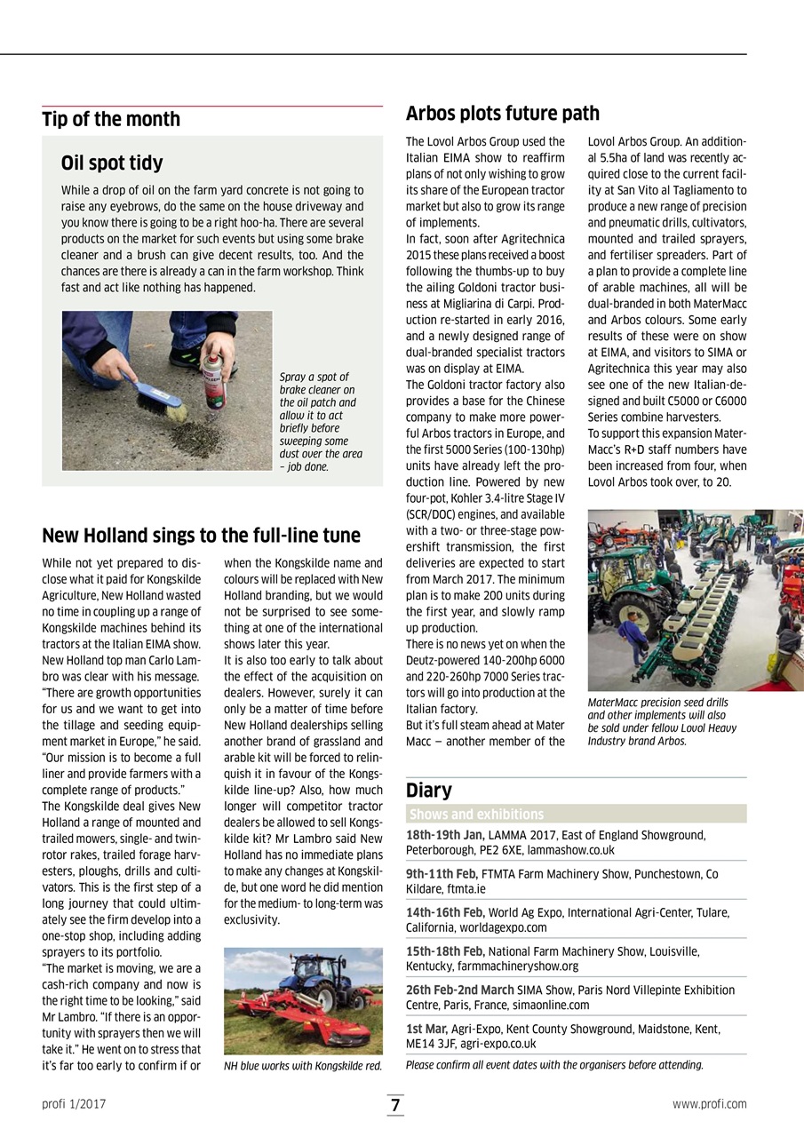 Profi International Preview Pages