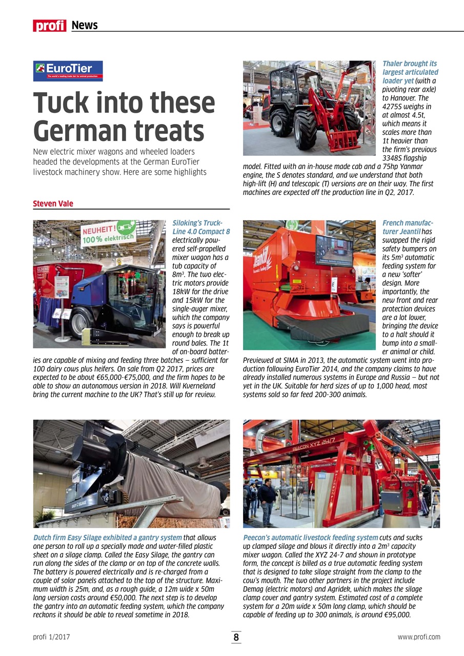 Profi International Preview Pages